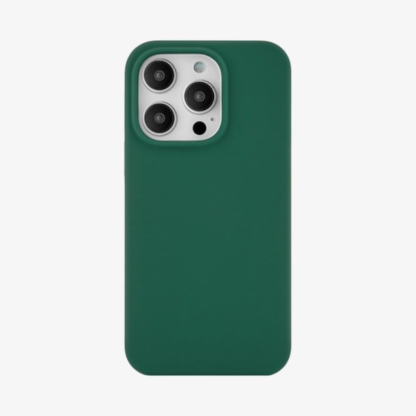 Чехол Ubear Touch Case для iPhone 14 Pro, софт-тач силикон. Цвет: зелёный