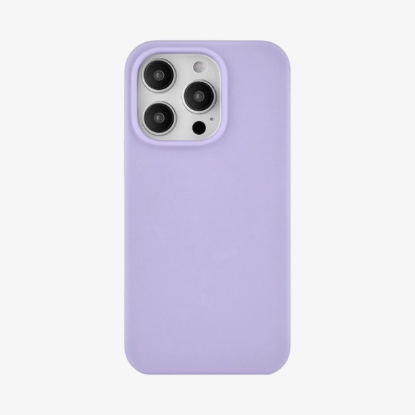 Чехол Ubear Touch Case для iPhone 14 Pro, софт-тач силикон. Цвет: фиолетовый