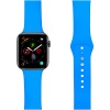 Ремешок силиконовый Lyambda Altair для Apple Watch 42мм/44мм. Цвет: синий