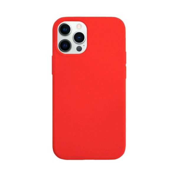 Чехол защитный vlp silicone case для iPhone 12/12 Pro. Цвет: красный