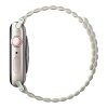 Ремешок силиконовый Uniq Revix reversible Magnetic для Apple Watch 38мм/40мм. Цвет: зелёный/бежевый