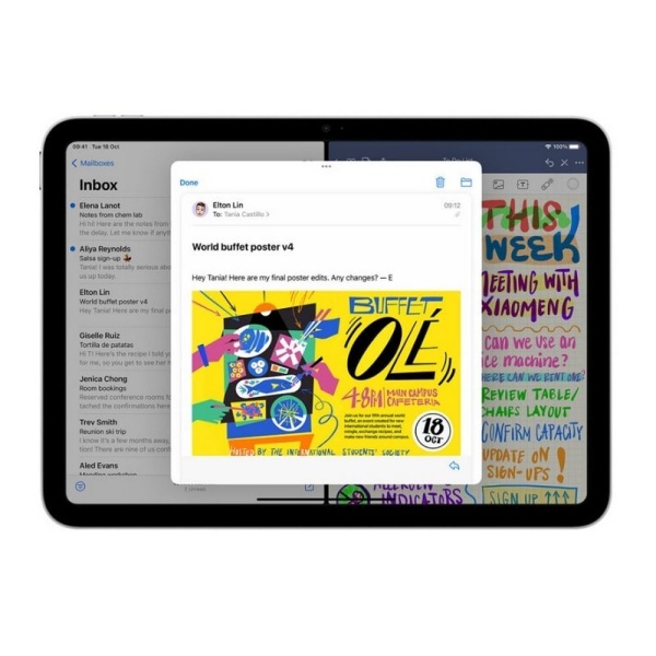 Планшет Apple iPad 10,9" (2022) Wi-Fi + Cellular 64 ГБ. Цвет: розовый