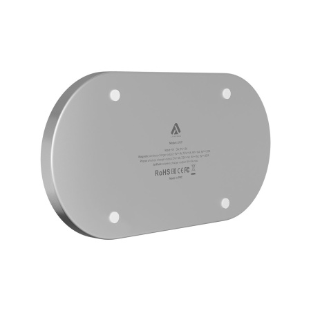 Беспроводное з/у Lyambda LWI11 3 в 1, Qi, MagSafe. Цвет: белый