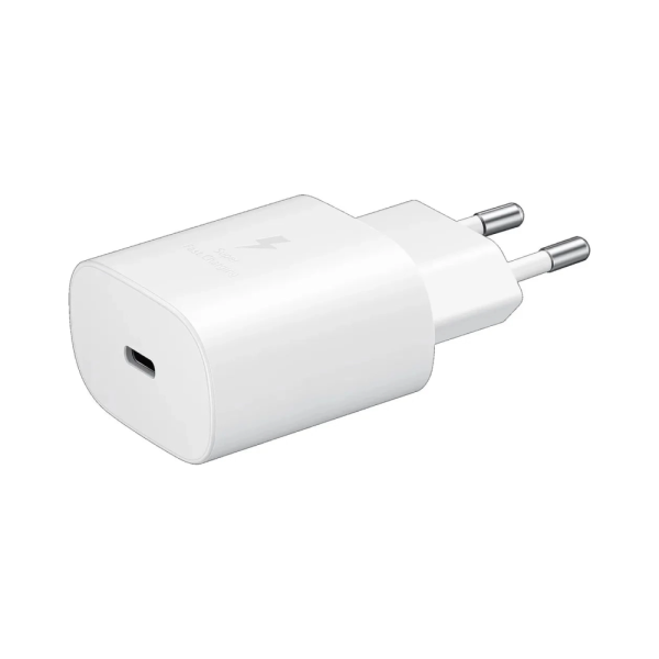 Сетевое зарядное устройство VLP 25W, USB-C, PD, PPS. Цвет: белый