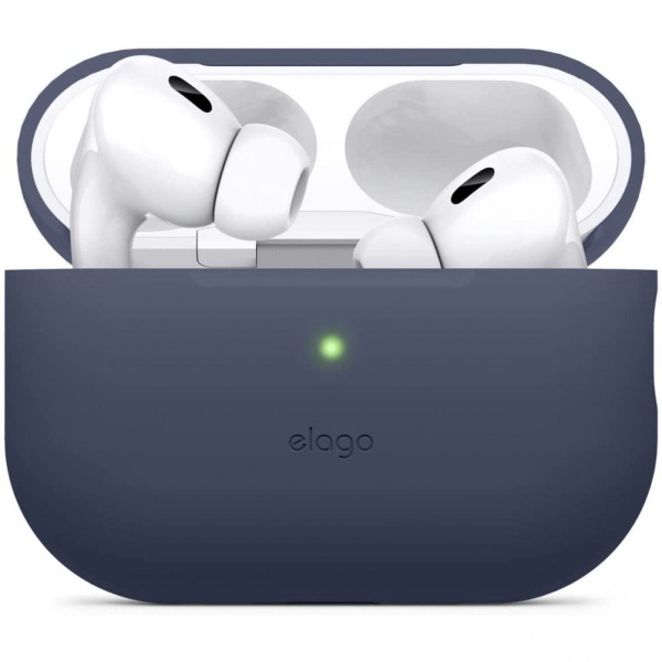 Чехол Elago Silicone case для AirPods Pro 2. Цвет: индиго