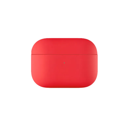 Чехол защитный Ubear для AirPods Pro, усиленный силикон. Цвет: красный