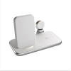 Док-станция Zens Aluminium Stand 4 в 1 Wireless Charger, PD, 45W. Цвет: белый
