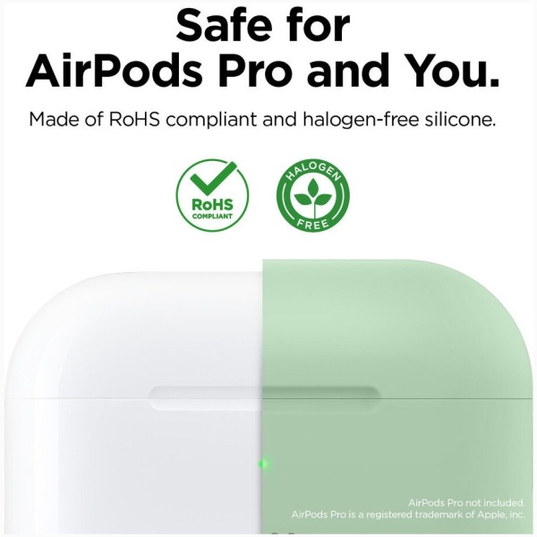 Чехол Elago Silicone case для AirPods Pro. Цвет: зелёный