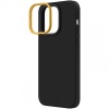 Чехол Uniq LINO для iPhone 14 Pro. Цвет: чёрный
