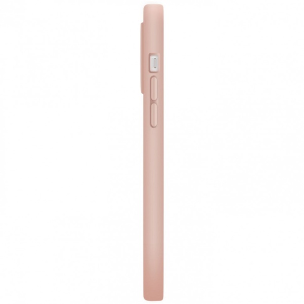 Чехол Uniq LINO с MagSafe для iPhone 14 Pro. Цвет: розовый