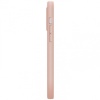 Чехол Uniq LINO с MagSafe для iPhone 14 Pro. Цвет: розовый