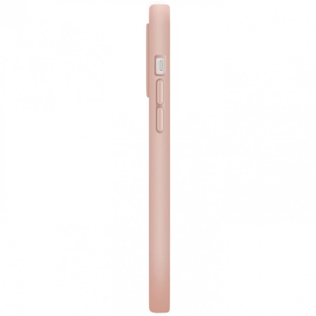Чехол Uniq LINO с MagSafe для iPhone 14 Pro Max. Цвет: розовый