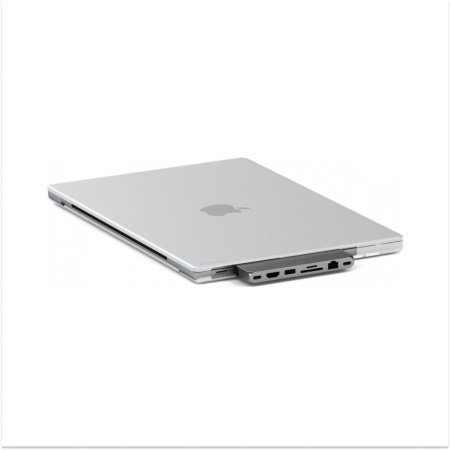 Накладка Satechi Eco Hardshell Case для MacBook Pro 14". Цвет: прозрачный