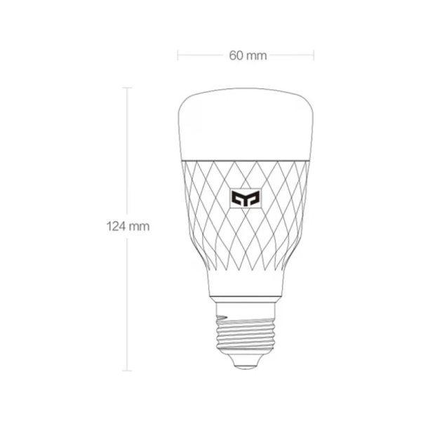 Умная светодиодная лампа Yeelight Smart LED Bulb 1S