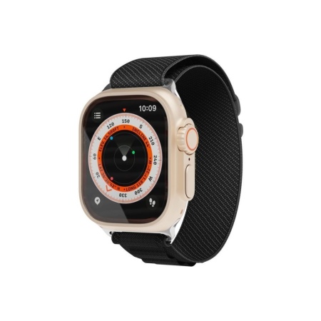 Ремешок нейлоновый VLP Extreme Band для Apple Watch 42/44/45/49мм. Цвет: чёрный