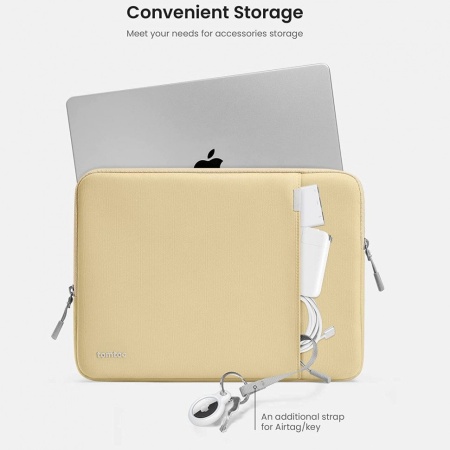 Чехол Tomtoc Defender Laptop Sleeve A13 для ноутбуков 13". Цвет: жёлтый