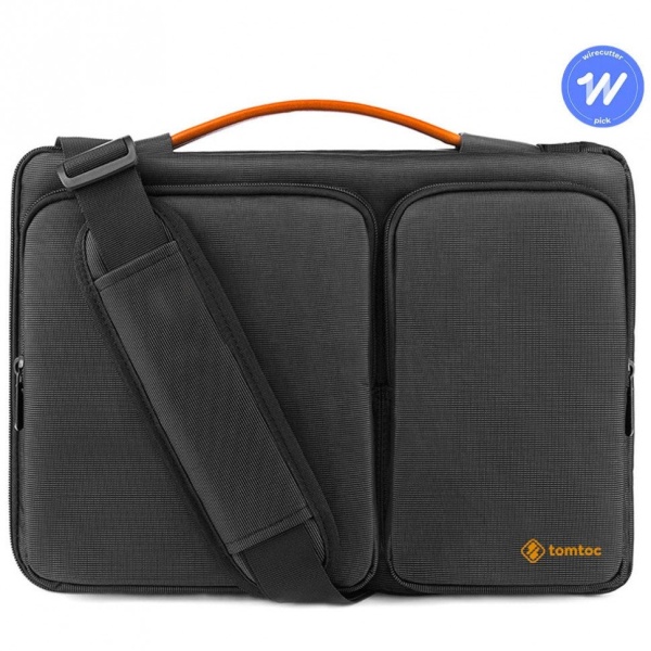 Сумка Tomtoc Defender Laptop Shoulder Bag A42 для ноутбуков 16". Цвет: чёрный