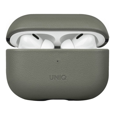 Чехол Uniq Terra для AirPods Pro 2 с ремешком. Цвет: зелёный