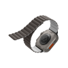 Ремешок силиконовый Uniq Revix reversible Magnetic для Apple Watch 42мм/44мм. Цвет: серый/белый