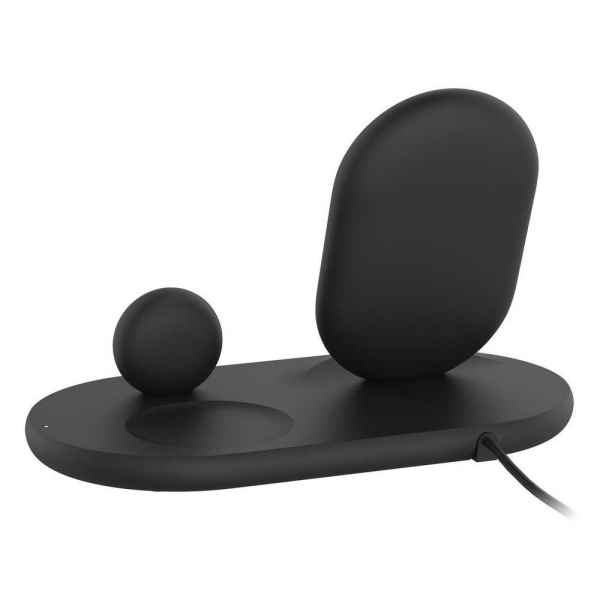 Беспроводное з/у Belkin 3-in-1 Wireless Pad/Stand/Apple Watch. Цвет: чёрный