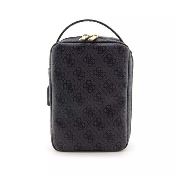 Сумка Guess Travel Handbag 4G Stripes для iPhone. Цвет: чёрный