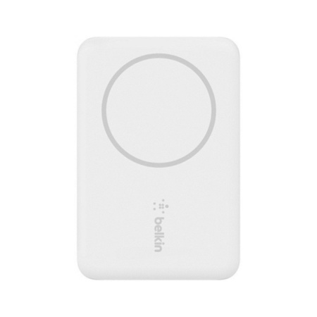 Внешний аккумулятор Belkin Magnetic Wireless 2500 mAh, Qi. Цвет: белый