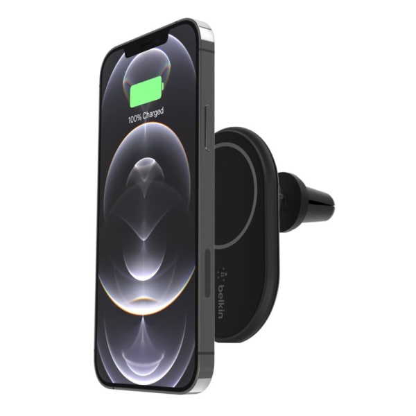 Автомобильный держатель Belkin Magnet Car Wireless CLA, 10W. Цвет: черный