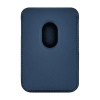 Магнитный бумажник Ubear Shell Case с Magsafe, эко-кожа. Цвет: тёмно-синий