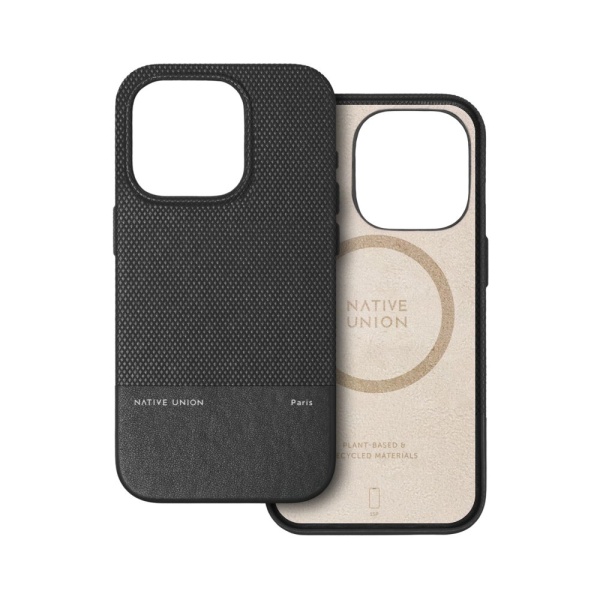 Чехол Native Union (RE)CLASSIC CASE для iPhone 15 Pro. Цвет: чёрный