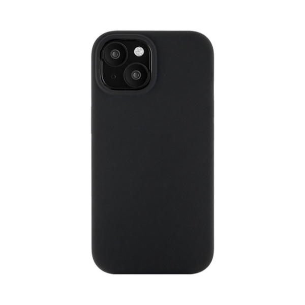 Чехол Ubear Touch Mag Case для iPhone 15, софт-тач силикон. Цвет: чёрный