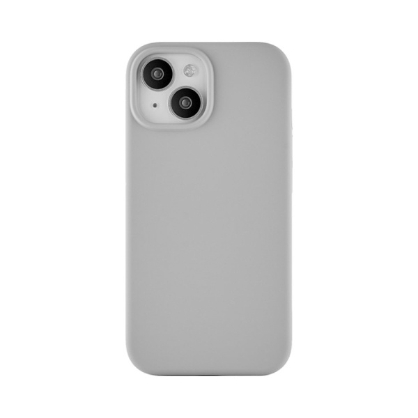 Чехол Ubear Touch Mag Case для iPhone 15, софт-тач силикон. Цвет: серый