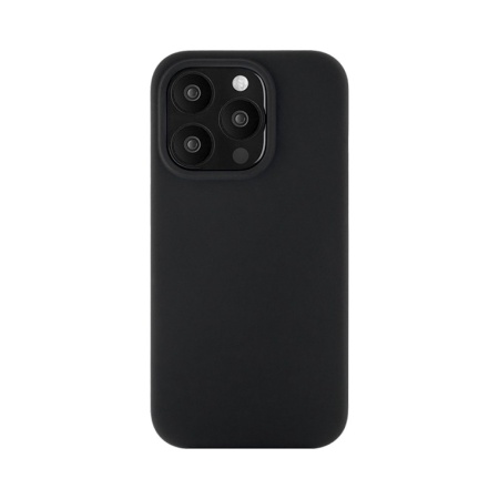 Чехол Ubear Touch Mag Case для iPhone 15 Pro, софт-тач силикон. Цвет: чёрный