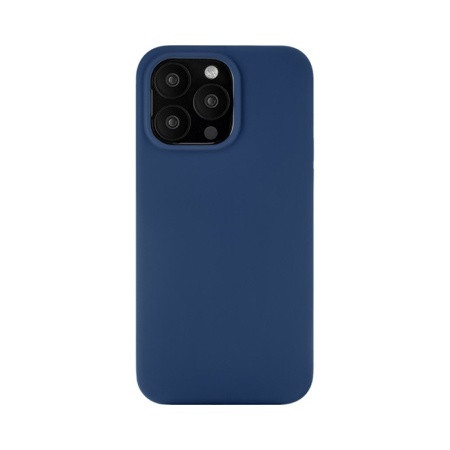 Чехол Ubear Touch Mag Case для iPhone 15 Pro Max, софт-тач силикон. Цвет: синий