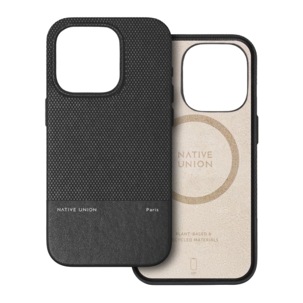 Чехол Native Union (RE)CLASSIC CASE для iPhone 15 Pro Max. Цвет: чёрный