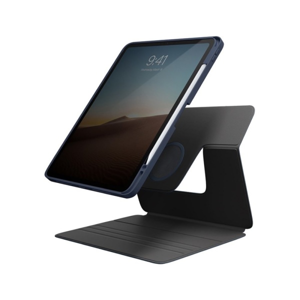 Чехол Uniq для Apple iPad Pro 11" Rovus Magnetic 360 Rotating. Цвет: синий