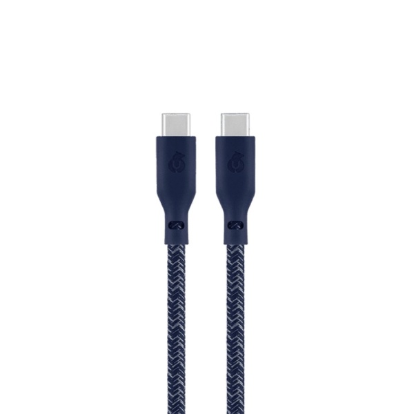 Кабель uBear Trend Cable USB-C — USB-C, 60W, 1.2м. Цвет: синий