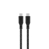 Кабель uBear Trend Cable USB-C — USB-C, 140W, 2.4м. Цвет: чёрный
