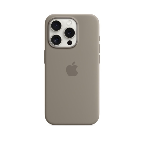 Силиконовый чехол MagSafe для iPhone 15 Pro Silicone Case with MagSafe - Clay