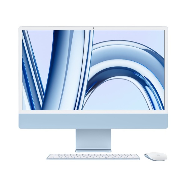 Apple iMac 24" (M3, 2023) 8/8 8 ГБ / 256 ГБ SSD Цвет: Синий