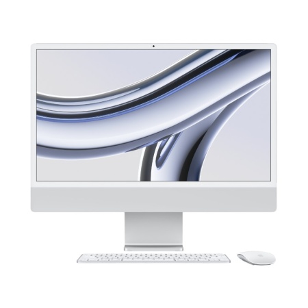 Apple iMac 24" (M3, 2023) 8/8 8 ГБ / 256 ГБ SSD Цвет: Серебристый