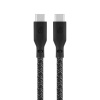 Кабель uBear Trend Cable USB-C — USB-C, 60W, 1.2м. Цвет: чёрный