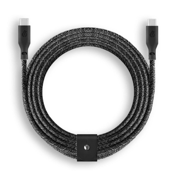 Кабель uBear Trend Cable USB-C — USB-C, 60W, 1.2м. Цвет: чёрный