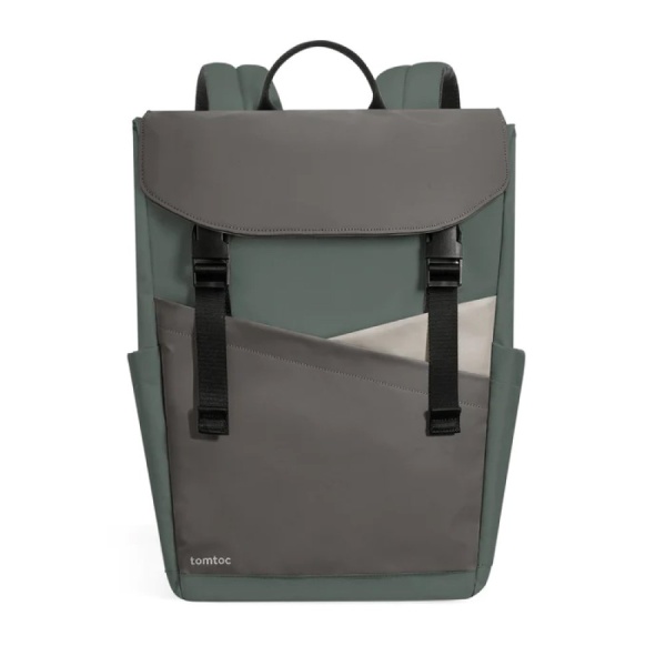 Рюкзак Tomtoc Laptop Slash-T64 Backpack для ноутбука до 16". Цвет: серо-бирюзовый