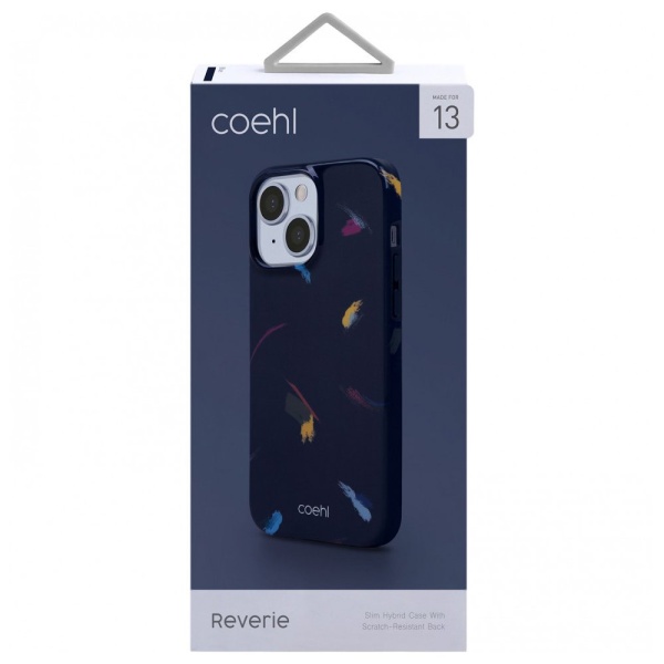 Чехол Uniq COEHL Reverie для iPhone 13. Цвет: синий