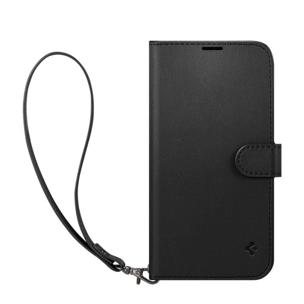 Чехол-книжка Spigen Wallet S Pro для iPhone 15 Pro Max. Цвет: чёрный