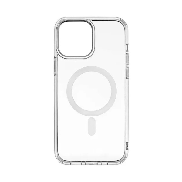 Чехол Ubear Real Mag Case для iPhone 13 Pro, усиленный, текстурированный. Прозрачный