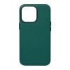 Чехол K-DOO Noble Collection Magsafe для iPhone 15 Pro Max, кожа. Цвет: зелёный