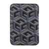 Магнитный бумажник Guess Wallet Cardslot Magsafe PU G CUBE with metal logo. Цвет: чёрный