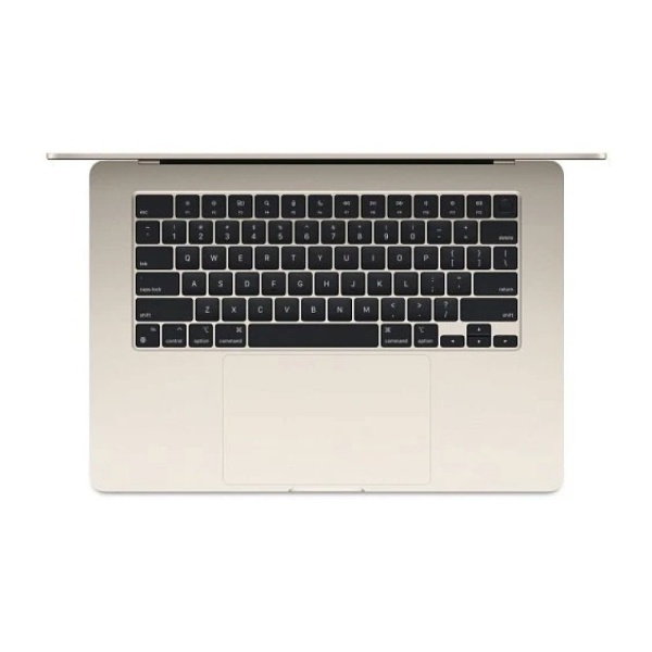 Ноутбук Apple MacBook Air 15" (M3, 2024), 8 ГБ / 256 ГБ SSD Цвет: "Сияющая звезда"