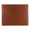 Чехол кожаный Bustha Compact Sleeve для MacBook Air/Pro 13" (2018/22). Цвет: коричневый